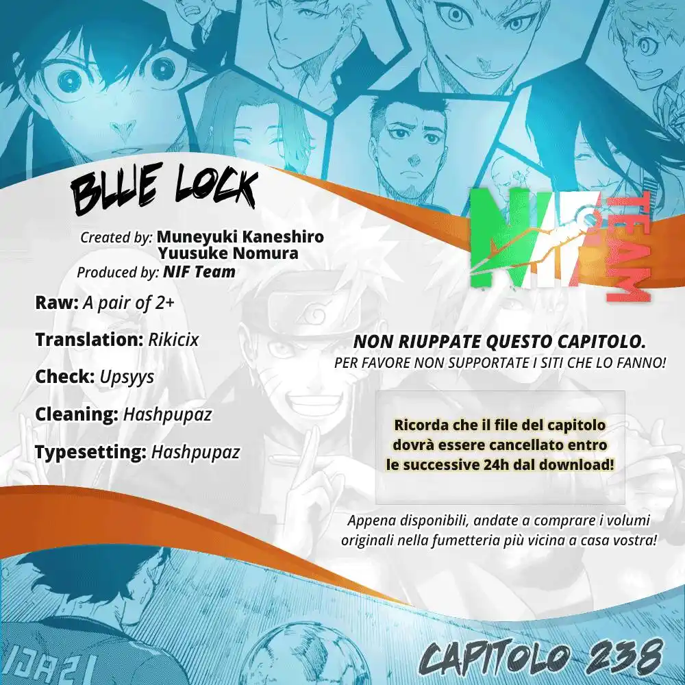 Blue Lock Capitolo 238 page 2