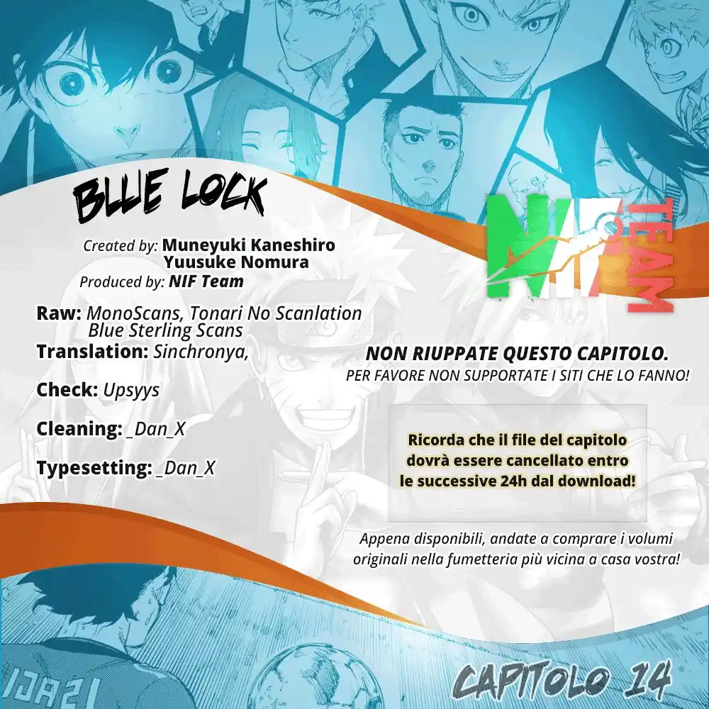 Blue Lock Capitolo 14 page 3