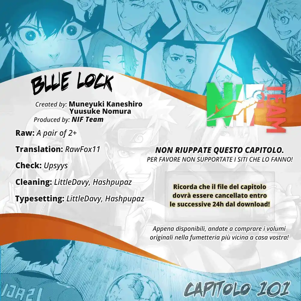 Blue Lock Capitolo 101 page 2