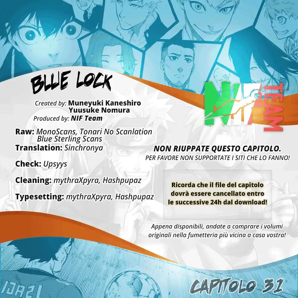 Blue Lock Capitolo 31 page 2