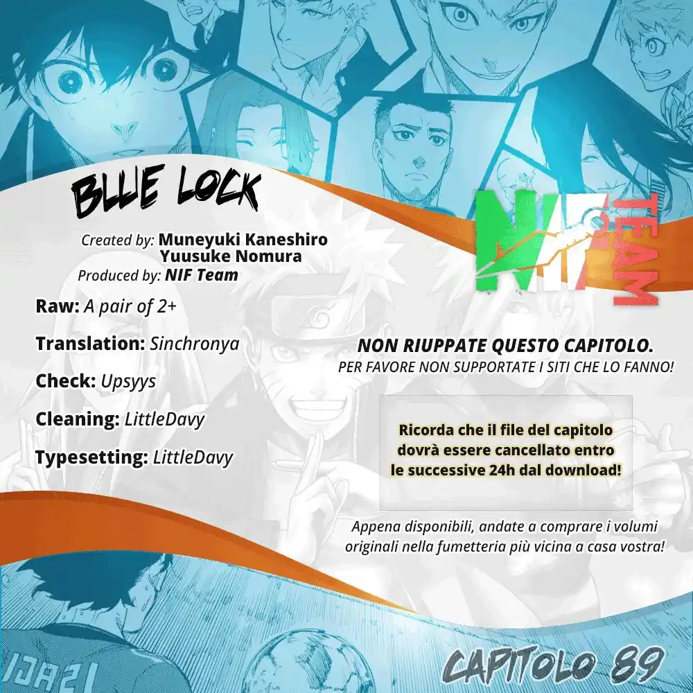 Blue Lock Capitolo 89 page 2