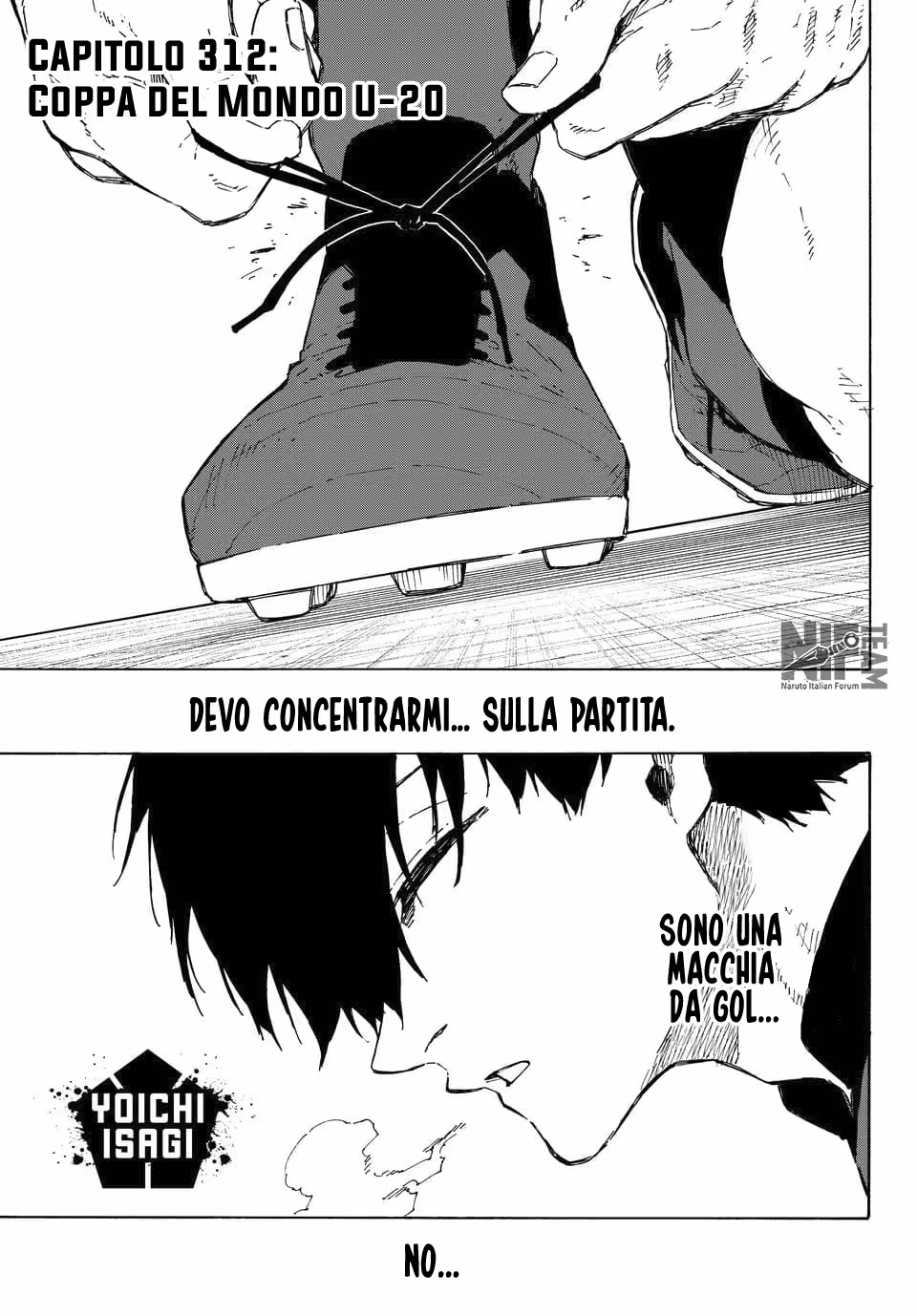 Blue Lock Capitolo 312 page 1