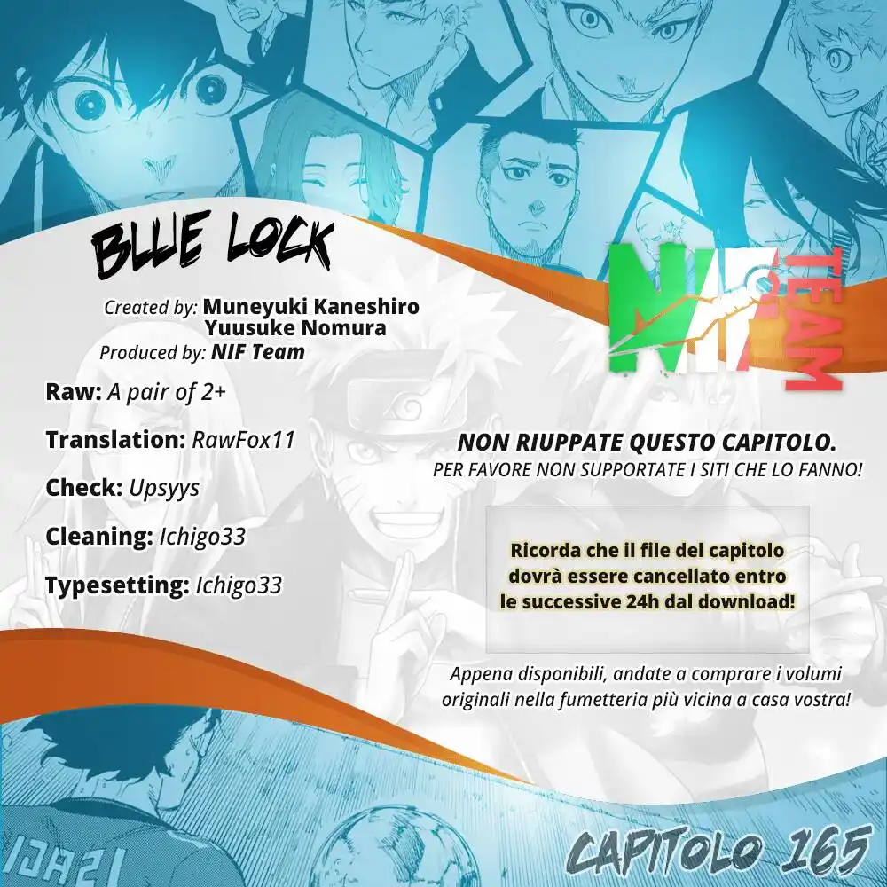 Blue Lock Capitolo 165 page 2