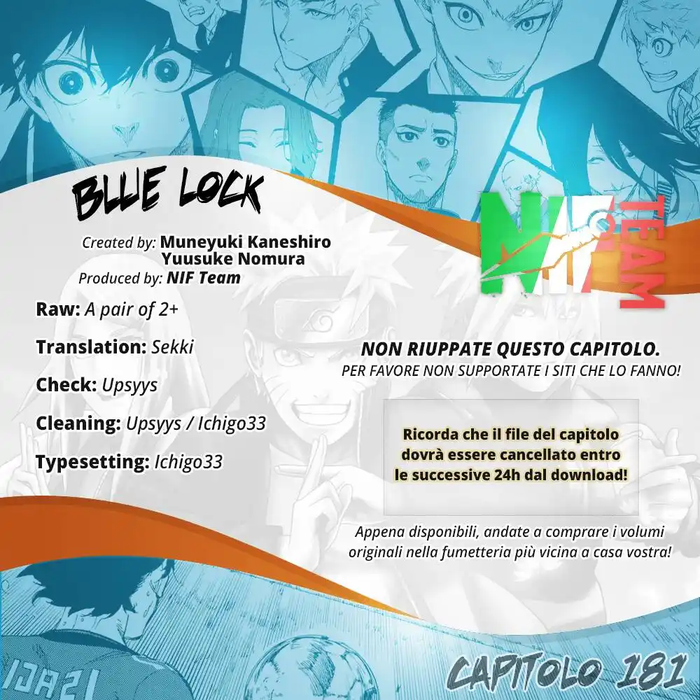 Blue Lock Capitolo 181 page 2