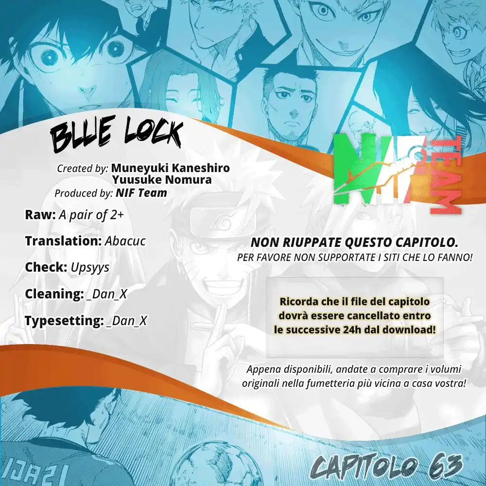 Blue Lock Capitolo 63 page 2