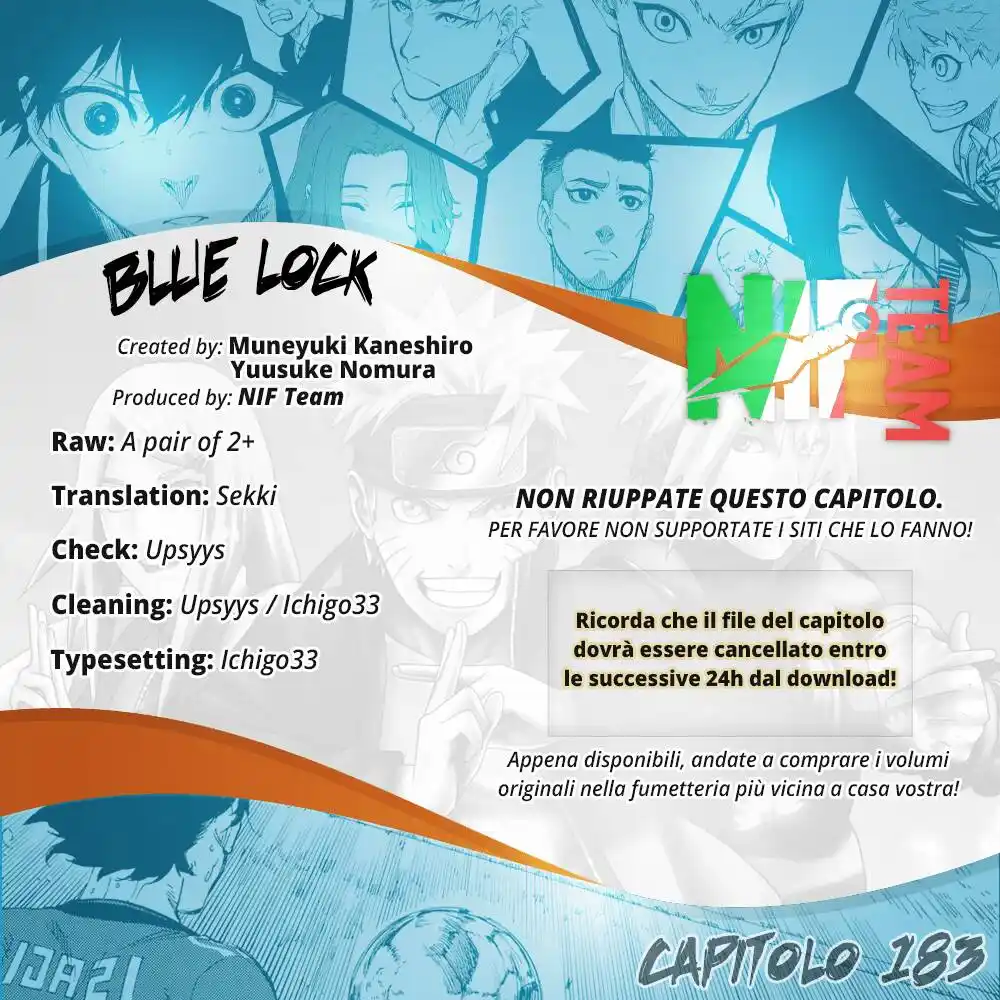 Blue Lock Capitolo 183 page 2