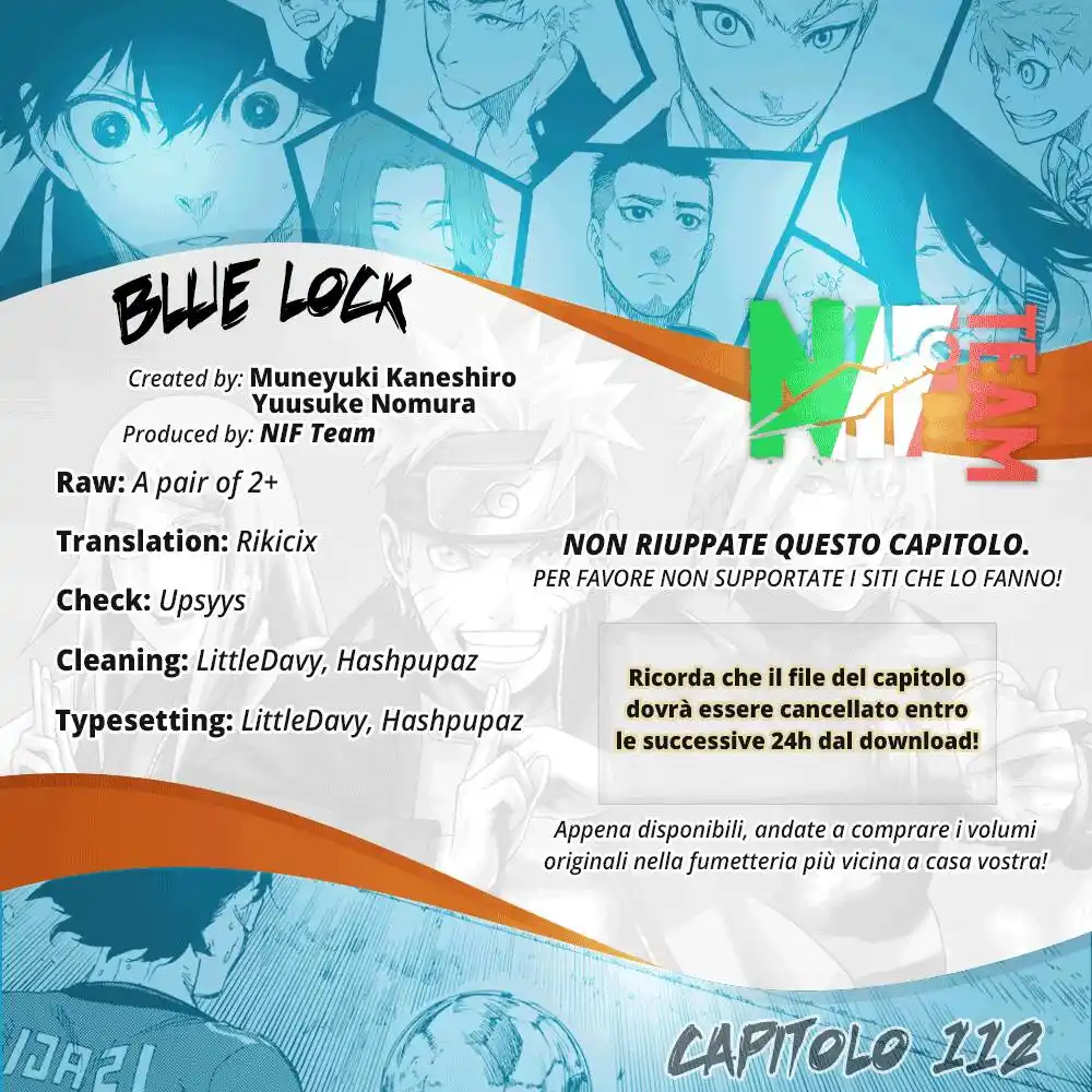 Blue Lock Capitolo 112 page 2