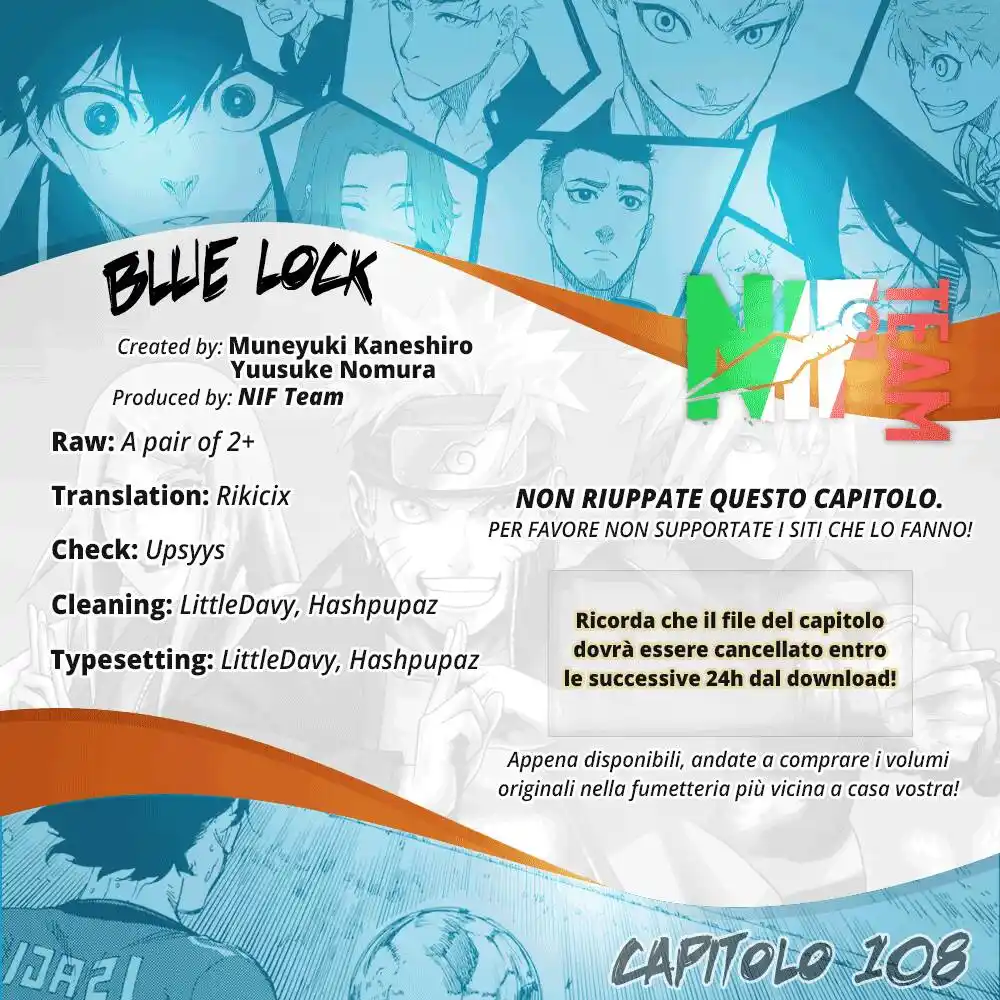 Blue Lock Capitolo 108 page 2