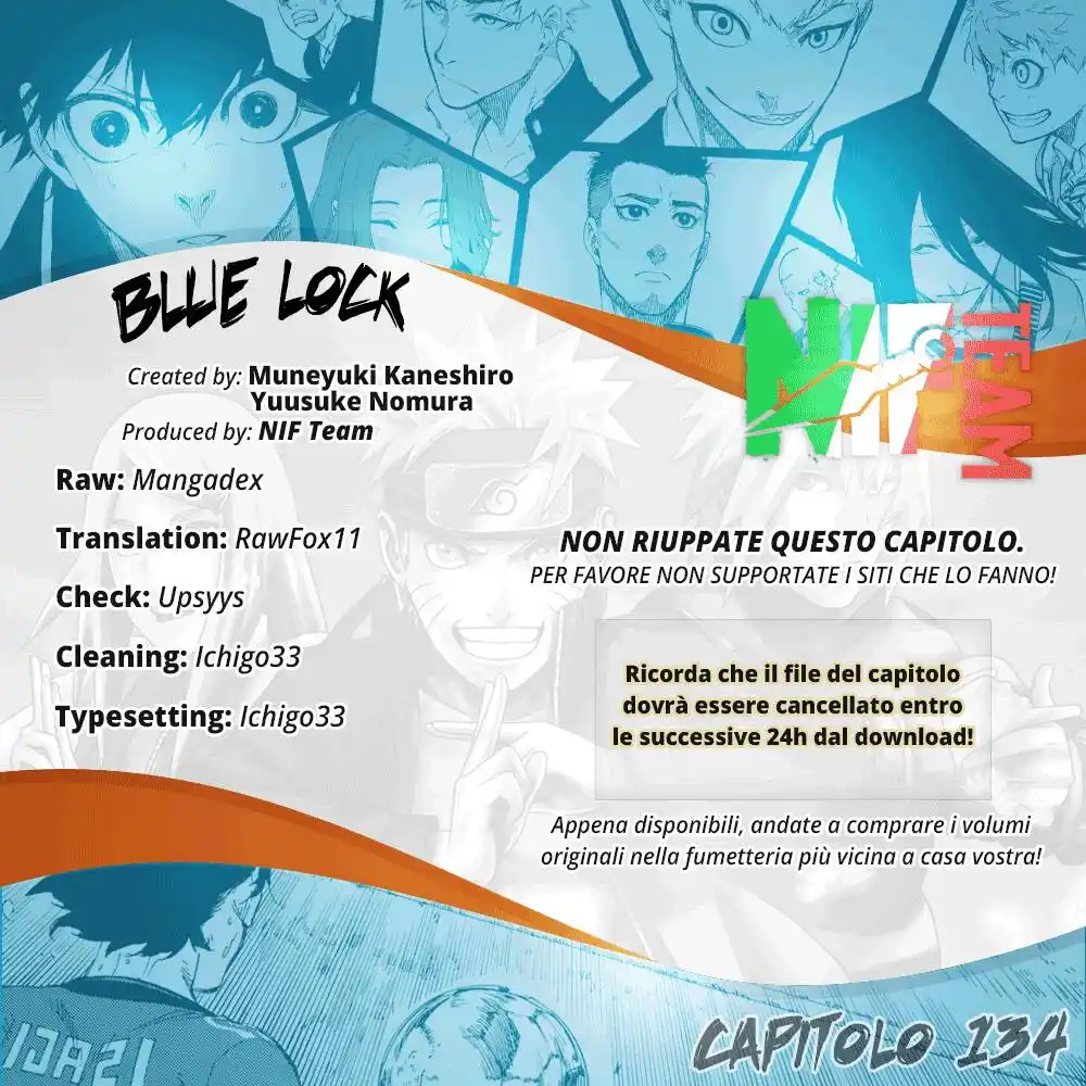 Blue Lock Capitolo 134 page 2