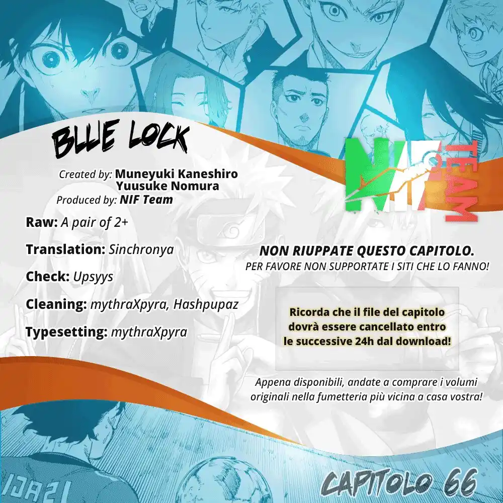 Blue Lock Capitolo 66 page 2