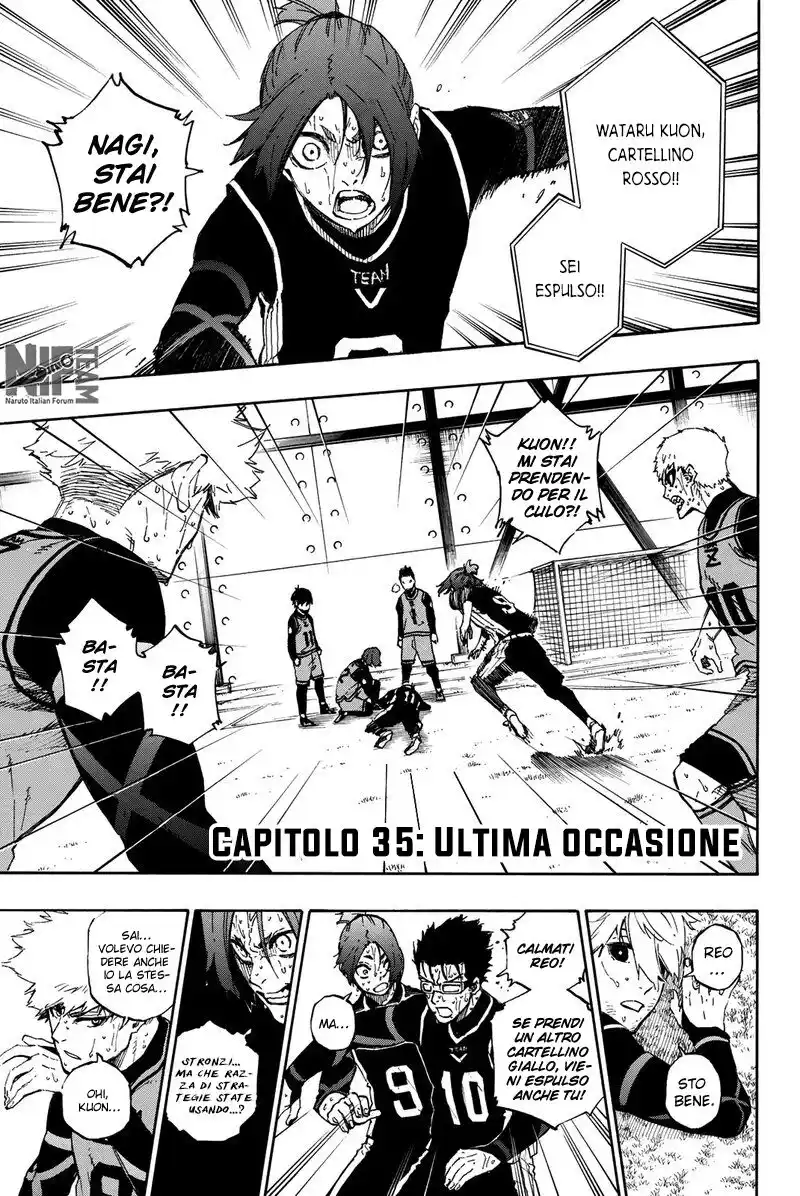 Blue Lock Capitolo 35 page 1