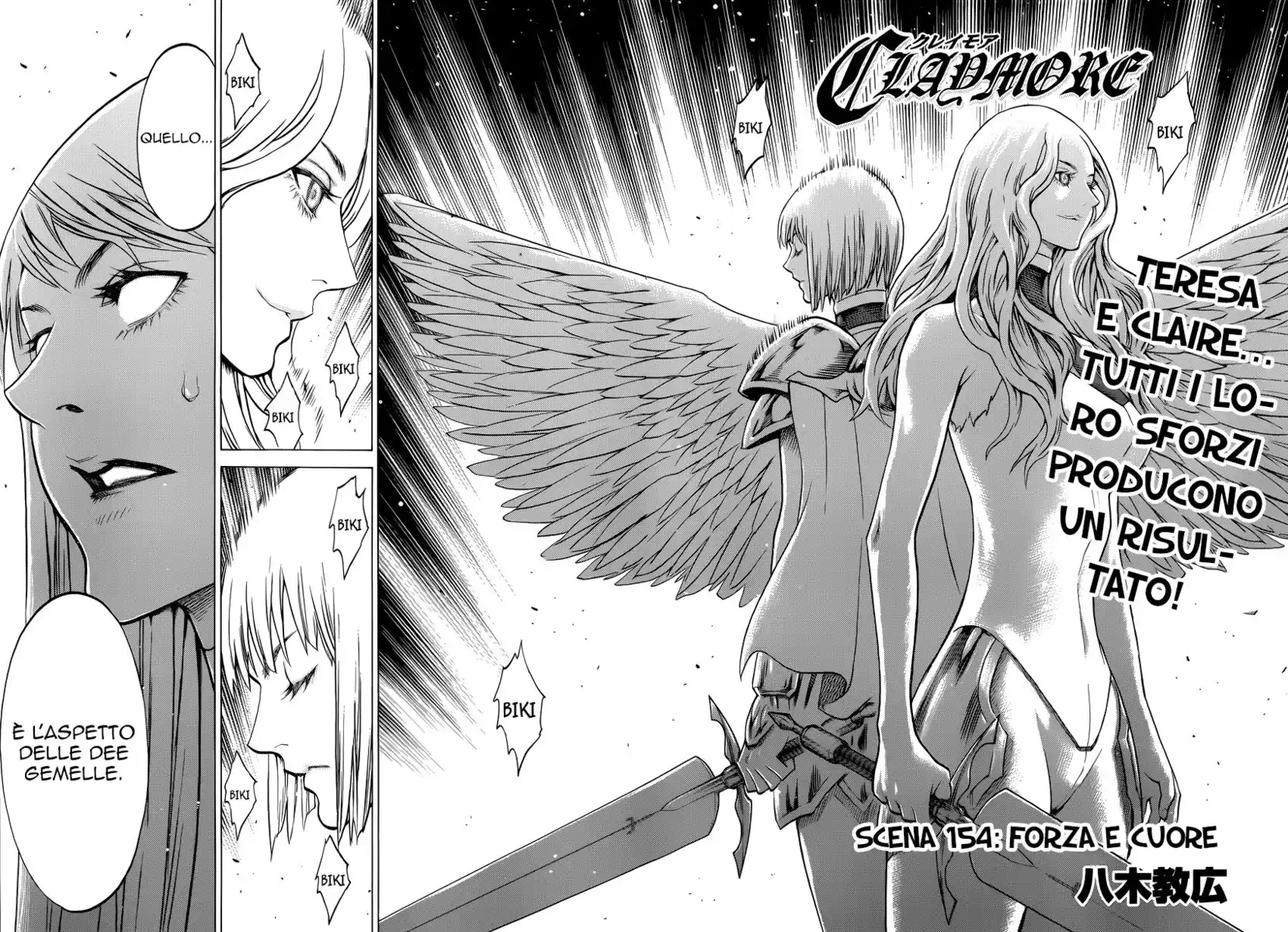 Claymore Capitolo 154 page 3