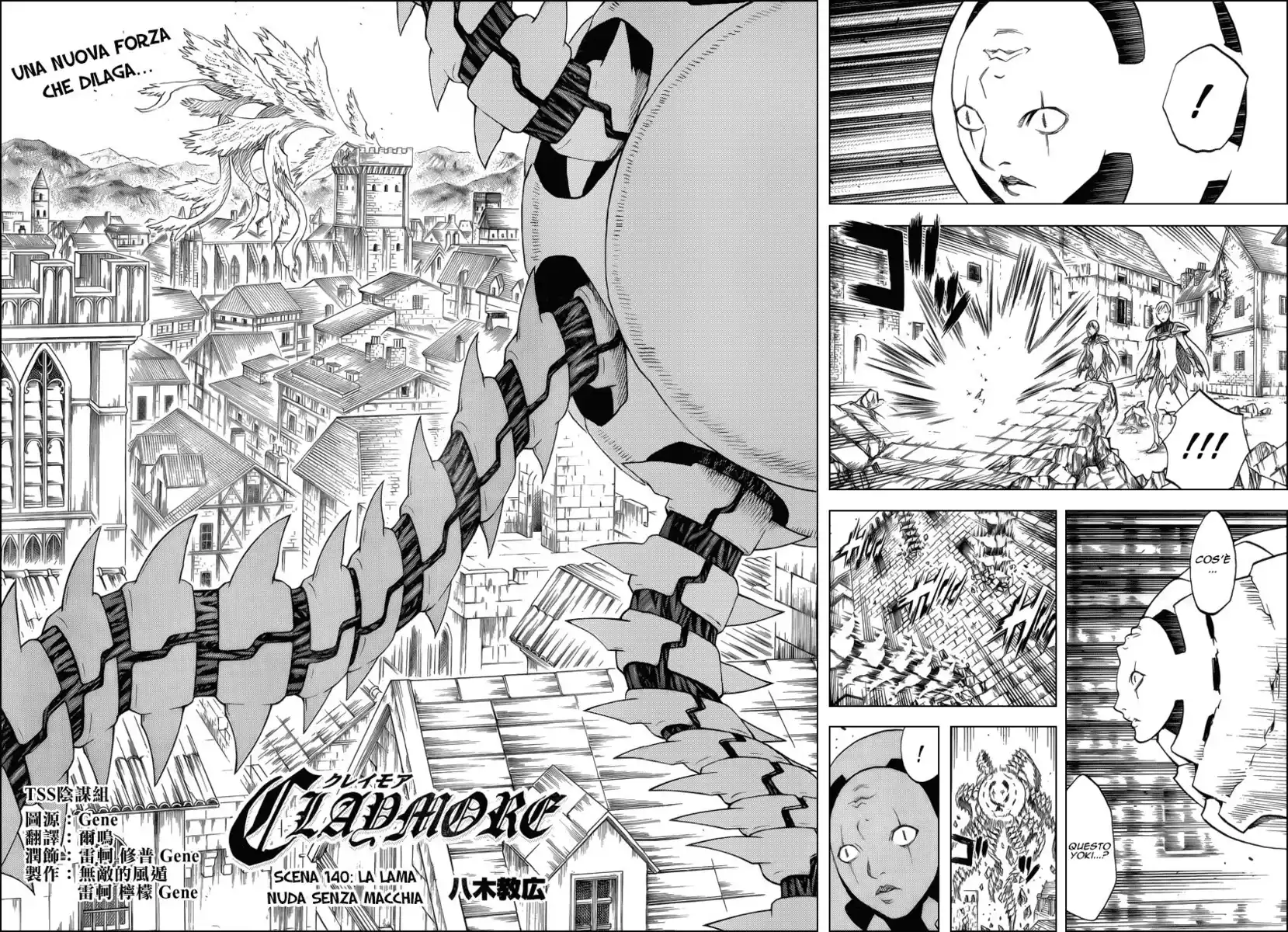 Claymore Capitolo 140 page 3