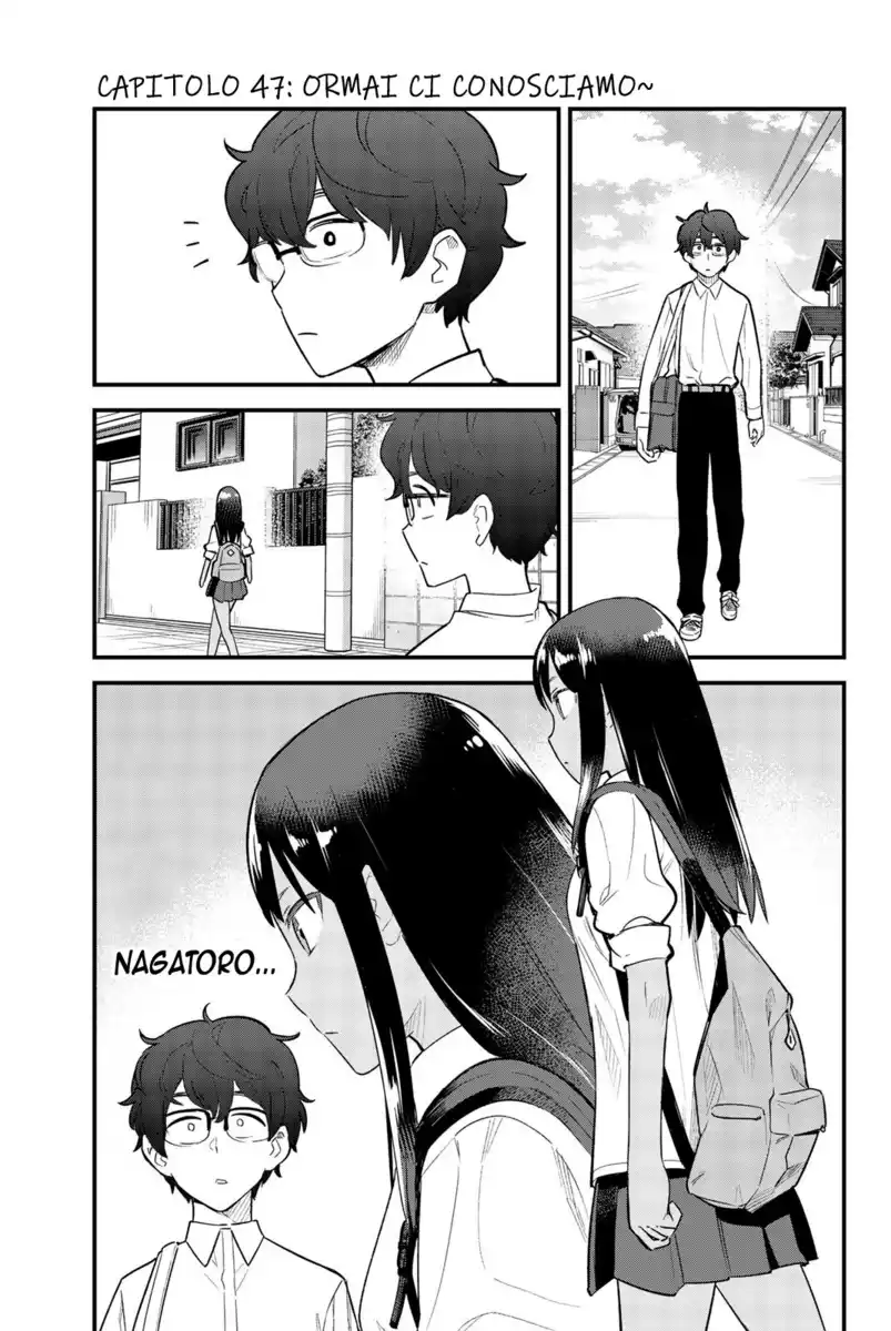 Please Don't Bully Me, Nagatoro Capitolo 47 page 1