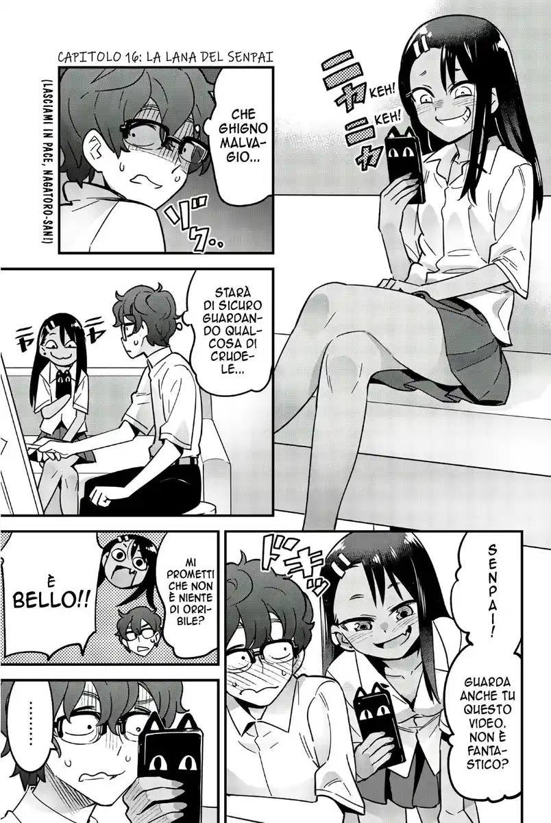 Please Don't Bully Me, Nagatoro Capitolo 16 page 1