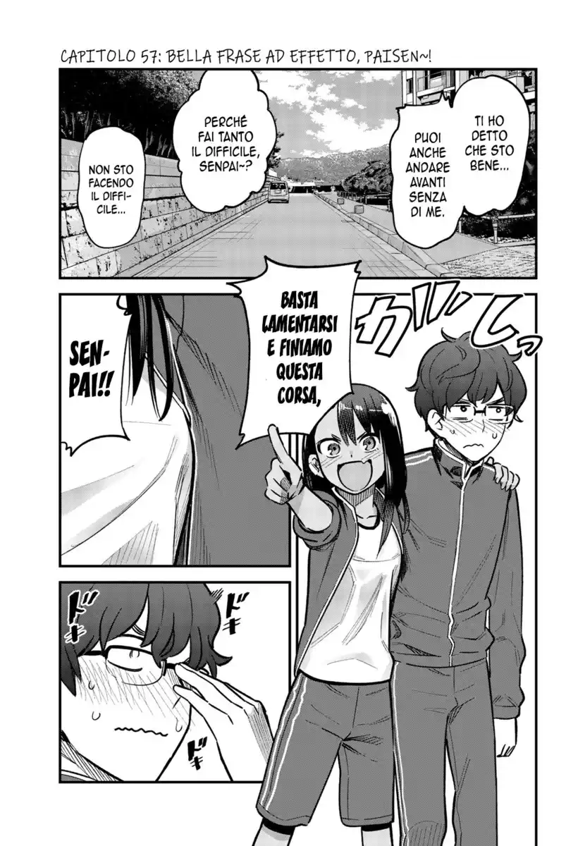 Please Don't Bully Me, Nagatoro Capitolo 57 page 1