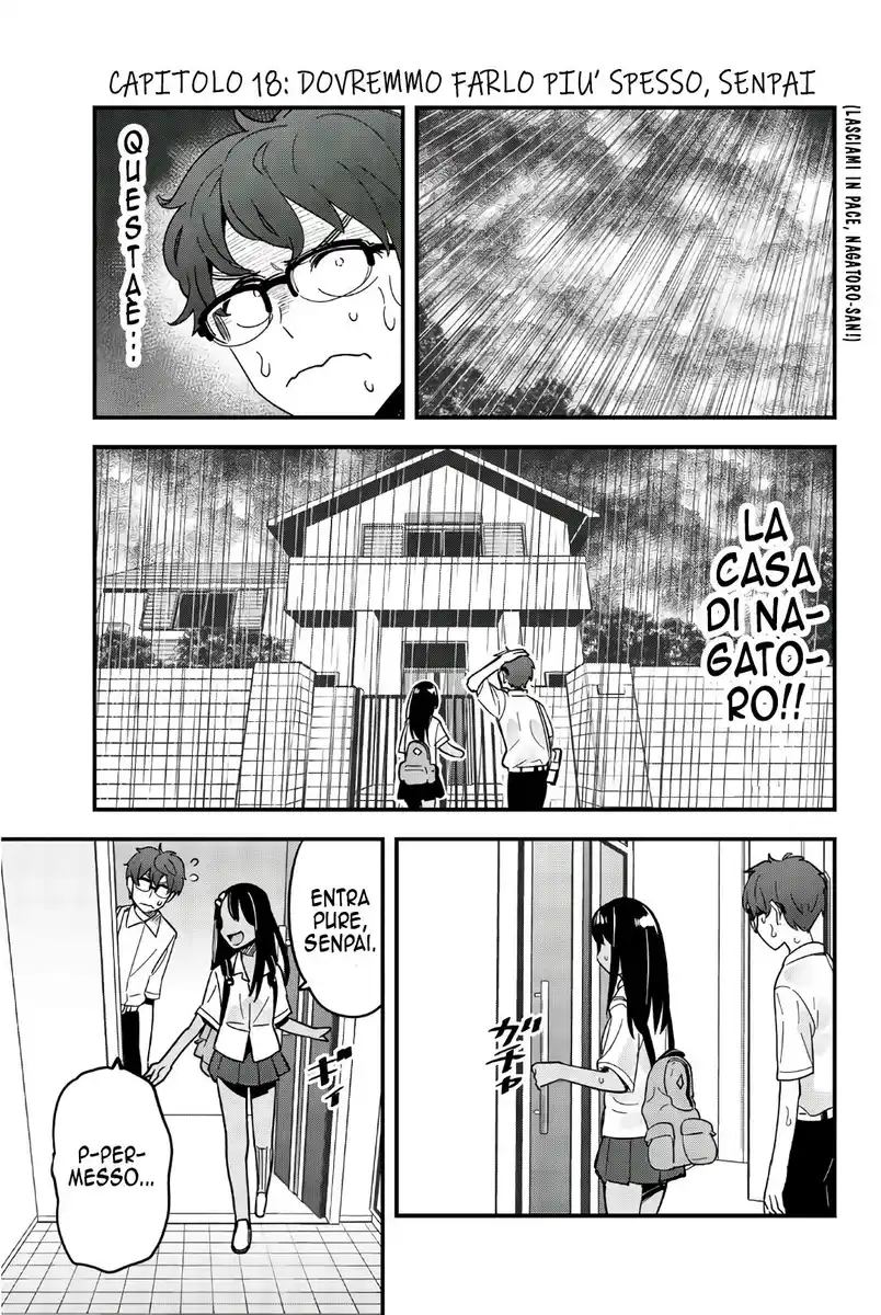 Please Don't Bully Me, Nagatoro Capitolo 18 page 1