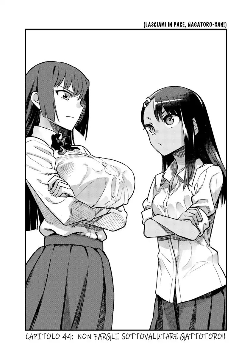 Please Don't Bully Me, Nagatoro Capitolo 44 page 1