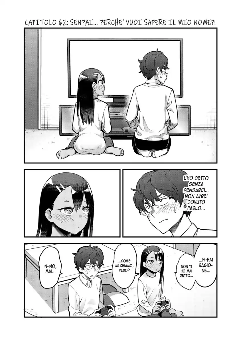 Please Don't Bully Me, Nagatoro Capitolo 62 page 1