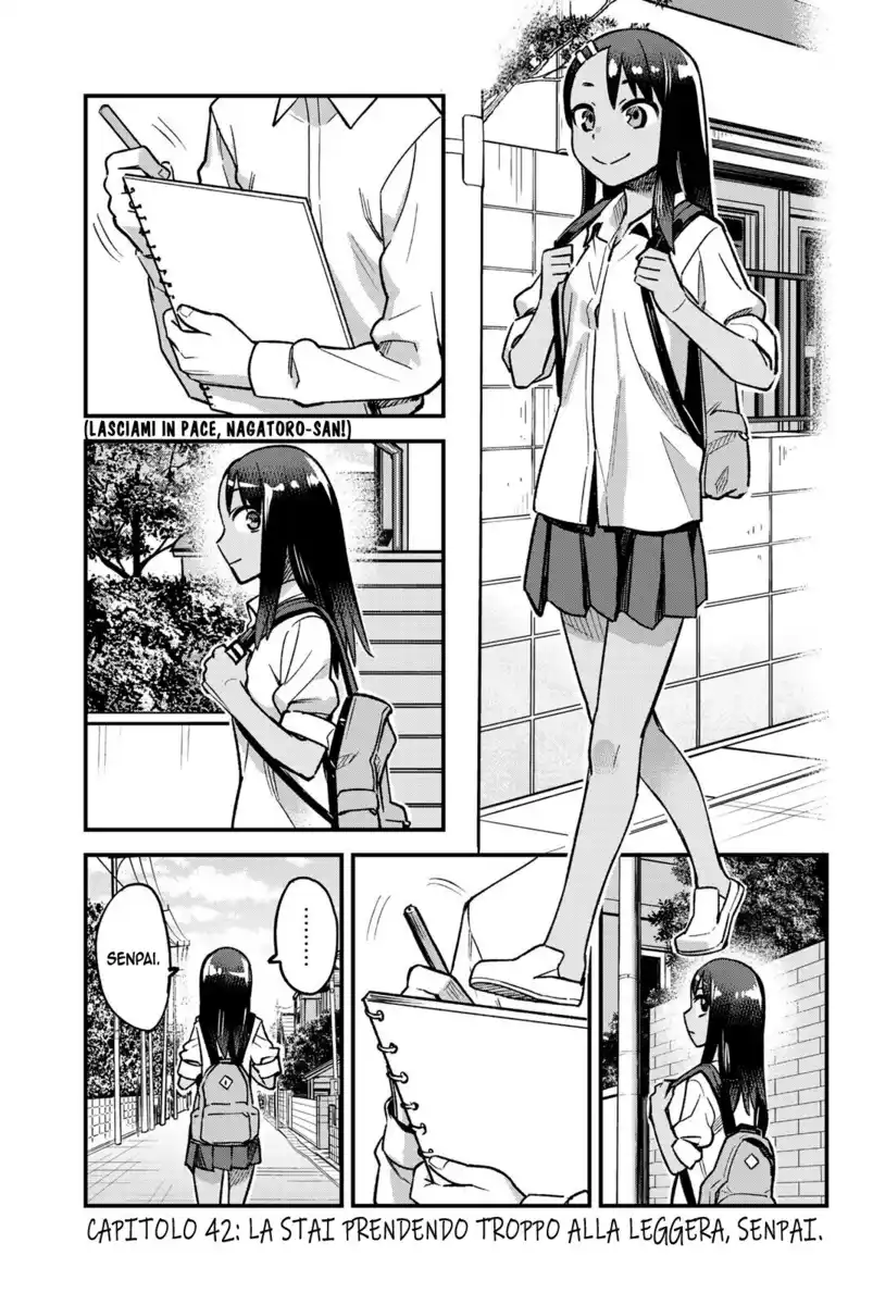 Please Don't Bully Me, Nagatoro Capitolo 42 page 1