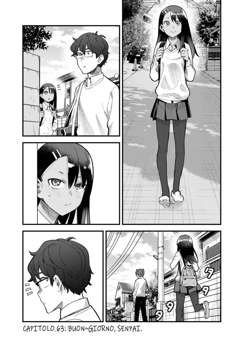 Please Don't Bully Me, Nagatoro Capitolo 63 page 1