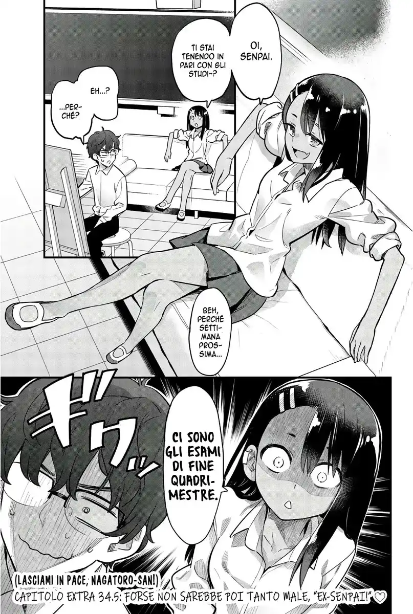 Please Don't Bully Me, Nagatoro Capitolo 34.5 page 1