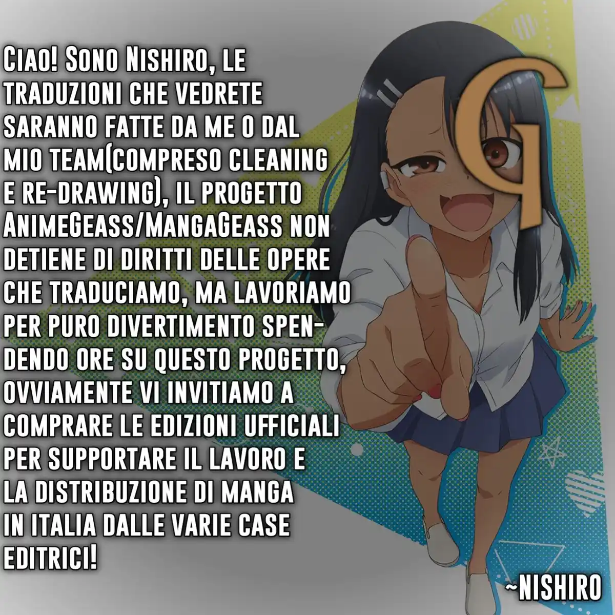 Please Don't Bully Me, Nagatoro Capitolo 60 page 1