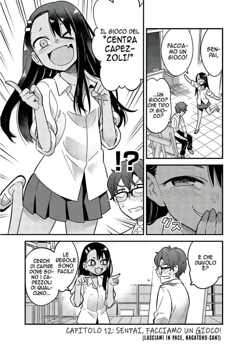 Please Don't Bully Me, Nagatoro Capitolo 12 page 1