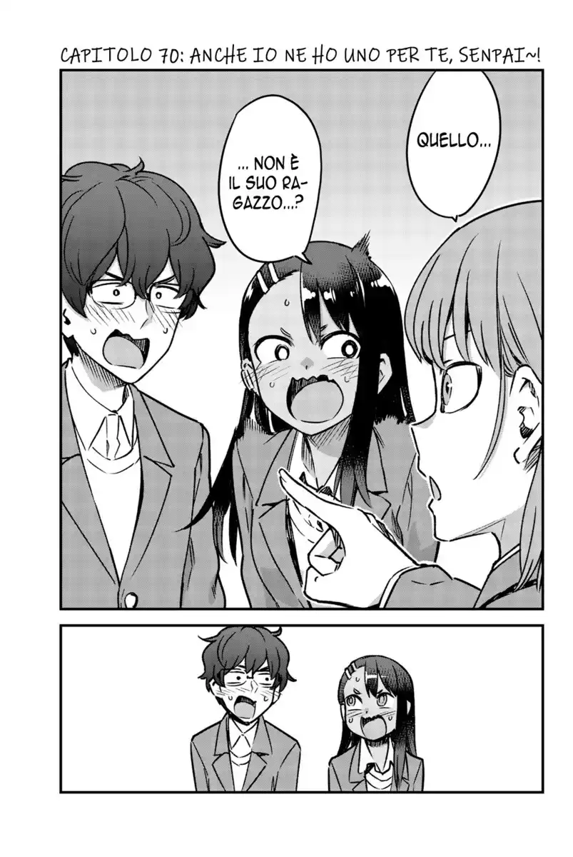 Please Don't Bully Me, Nagatoro Capitolo 70 page 1