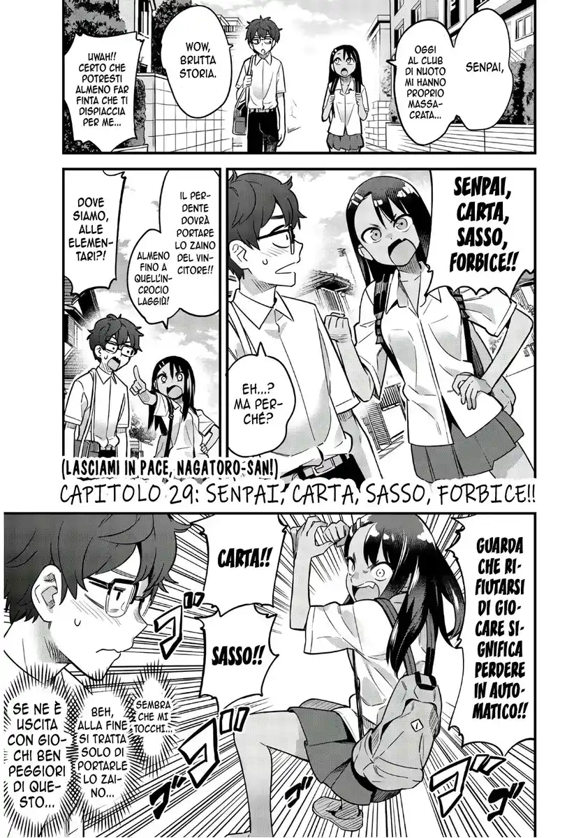 Please Don't Bully Me, Nagatoro Capitolo 29 page 1