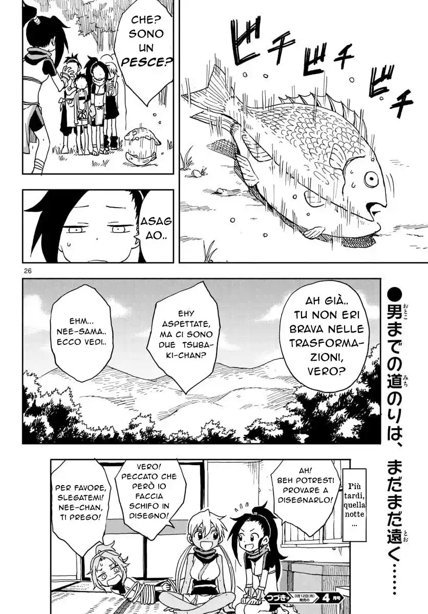 Kunoichi Tsubaki no Mune no Uchi Capitolo 02 page 27