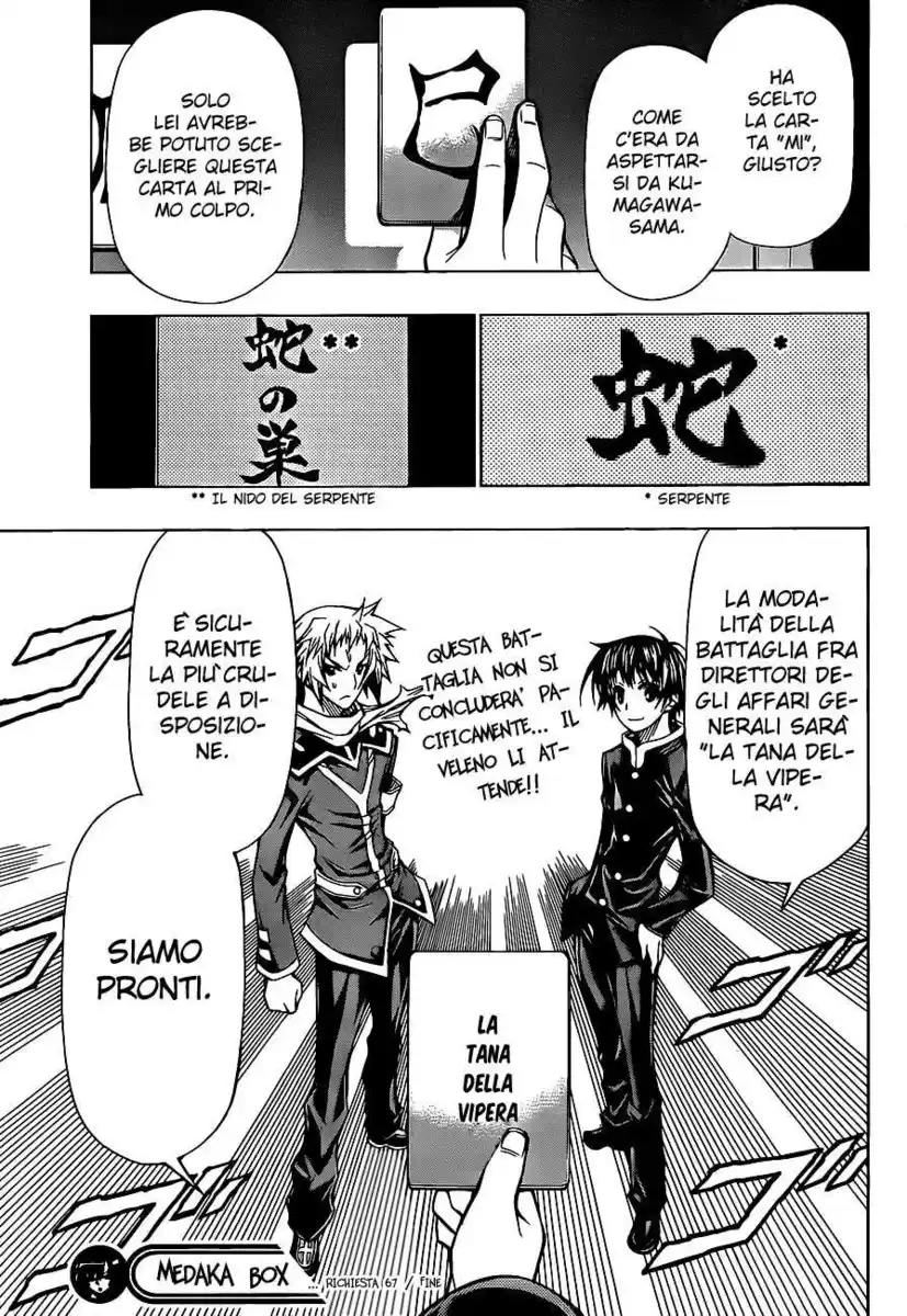 Medaka Box Capitolo 67 page 20