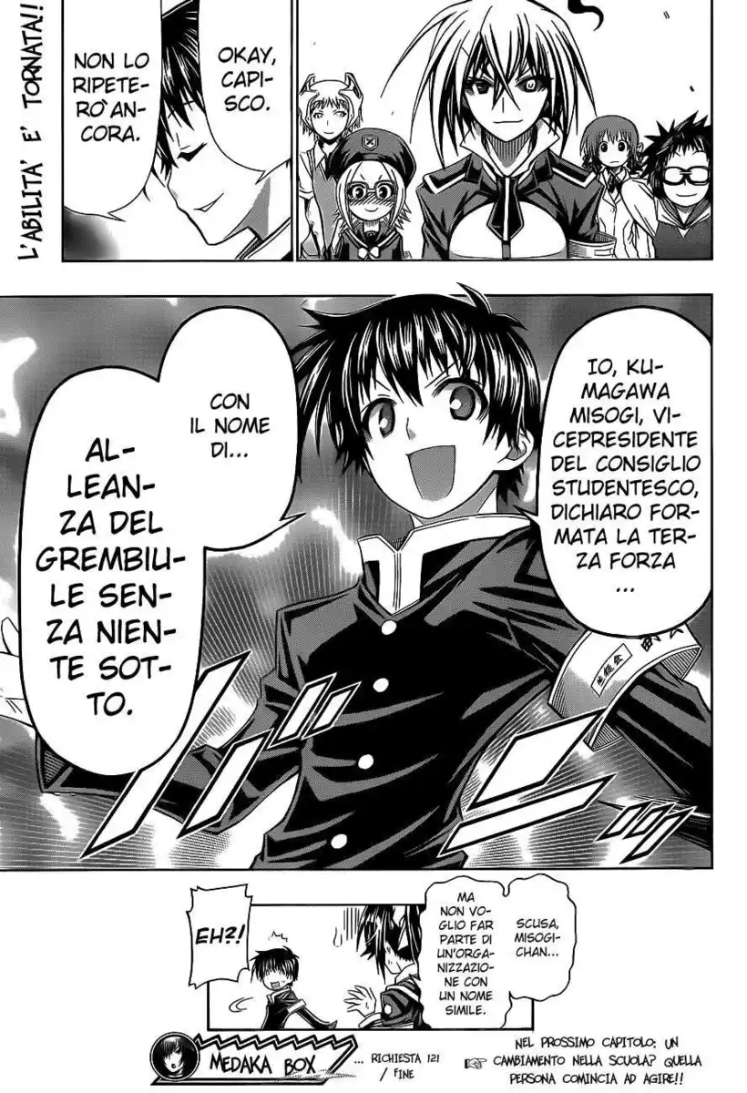 Medaka Box Capitolo 121 page 20