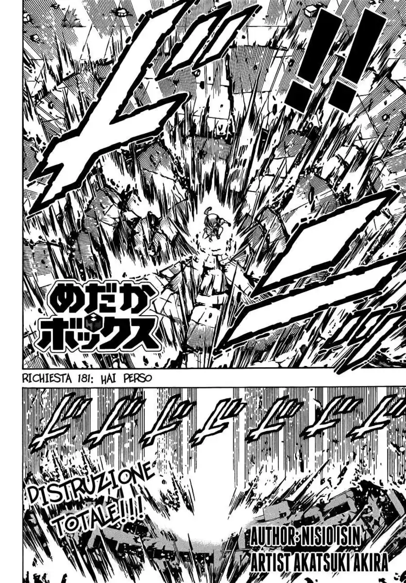 Medaka Box Capitolo 181 page 3