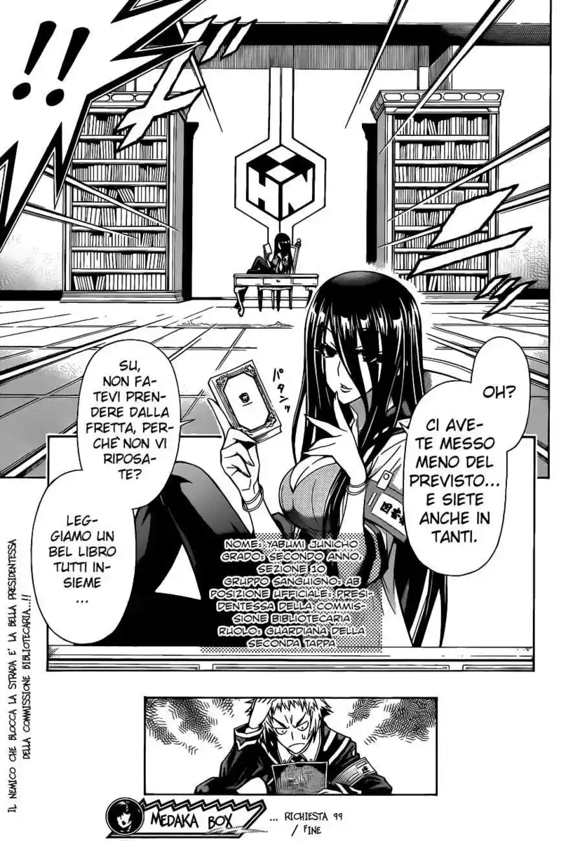 Medaka Box Capitolo 99 page 20