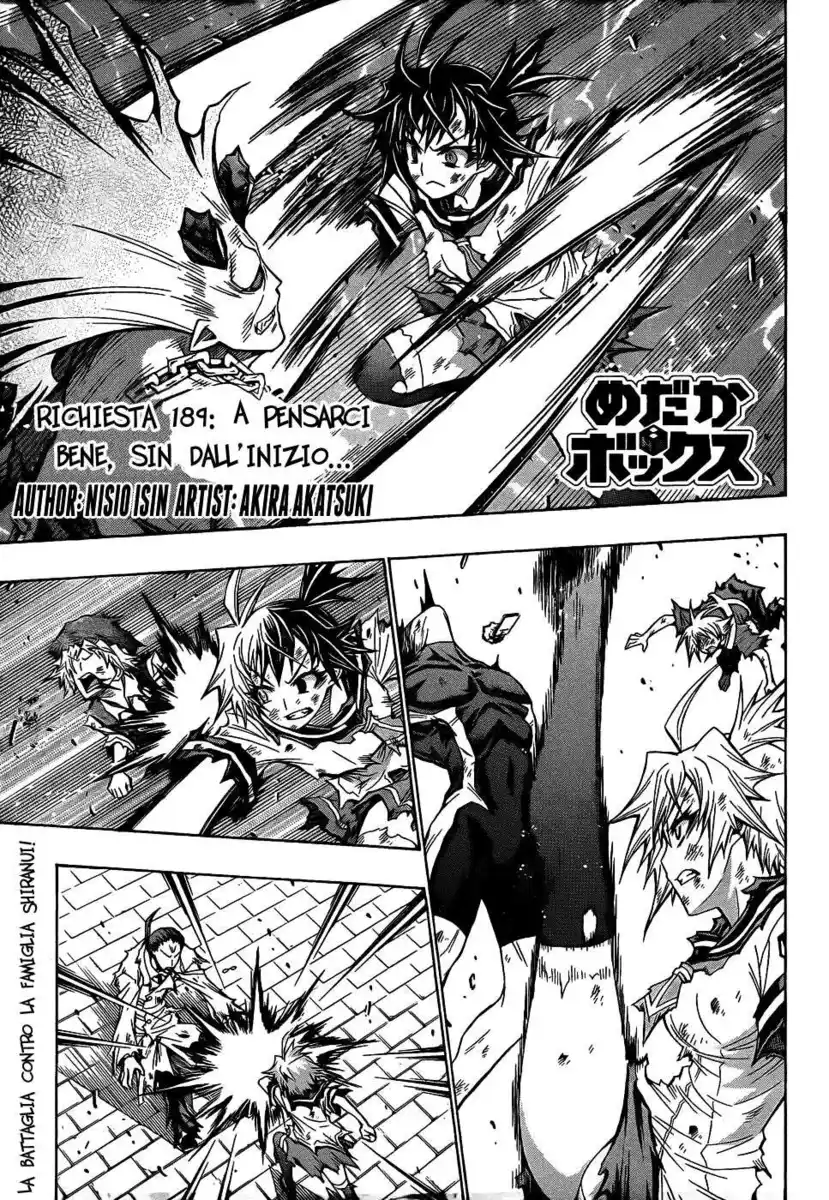 Medaka Box Capitolo 189 page 2