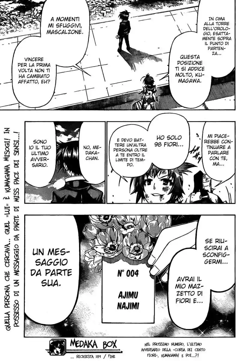 Medaka Box Capitolo 189 page 20