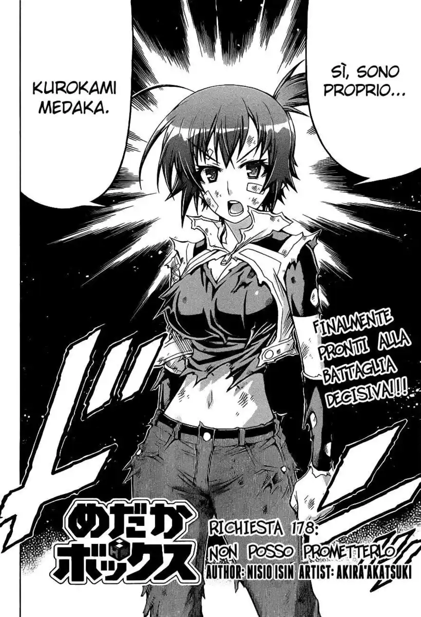 Medaka Box Capitolo 178 page 3