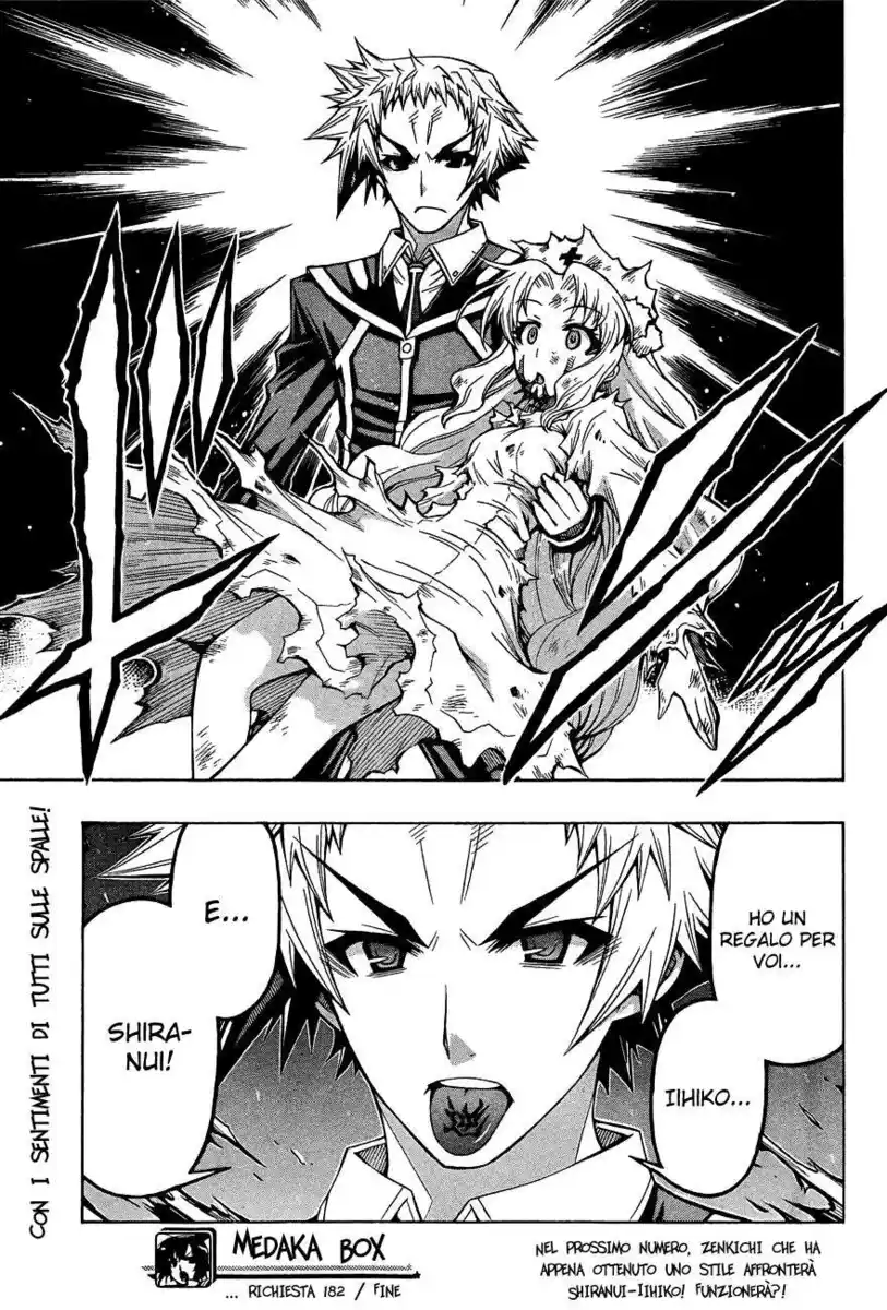 Medaka Box Capitolo 182 page 20