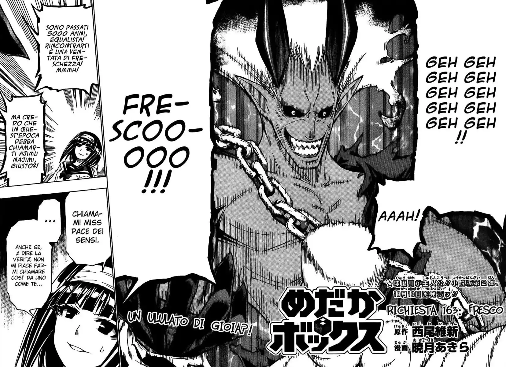 Medaka Box Capitolo 163 page 3