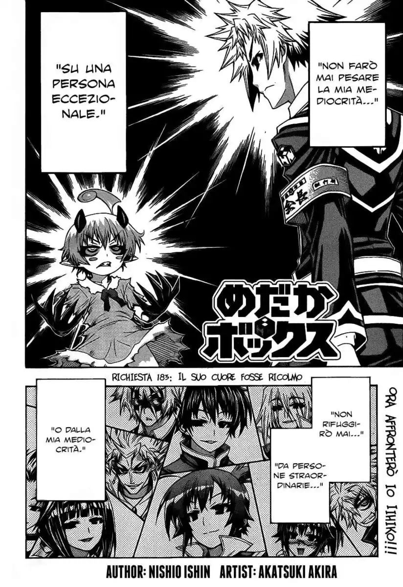 Medaka Box Capitolo 183 page 3