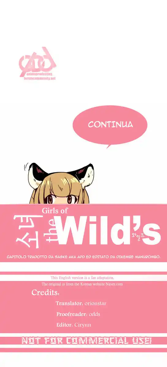 Girls of the Wild's Capitolo 33 page 20