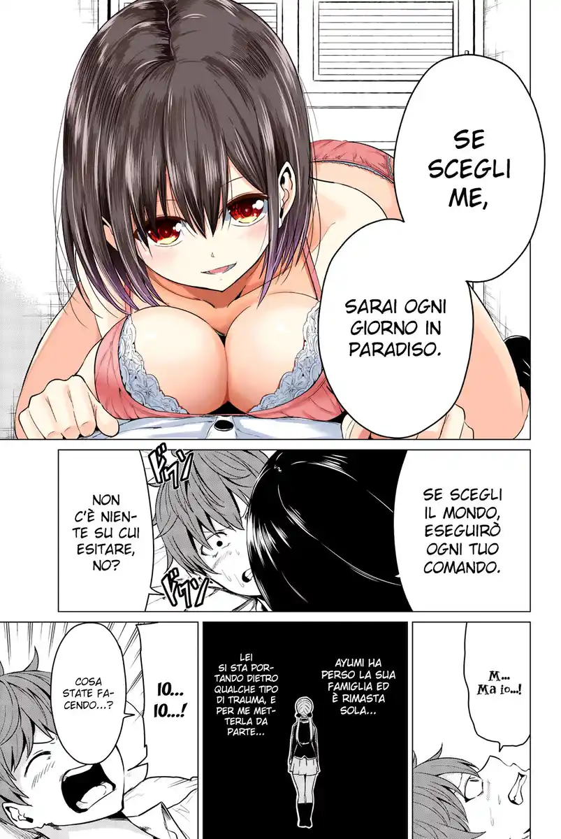 Sekai ka Kanojo ka Erabenai Capitolo 19.5 page 10