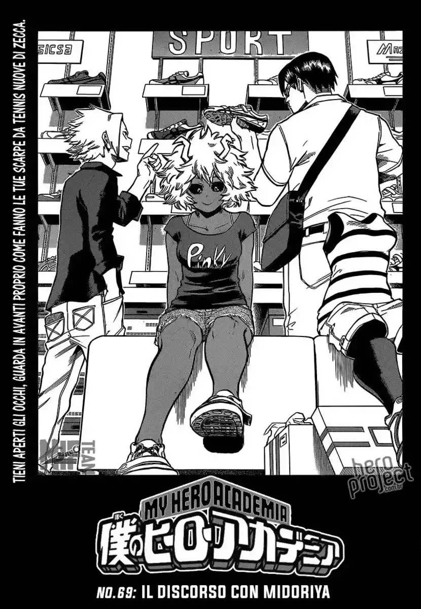 Boku no Hero Academia Capitolo 69 page 2