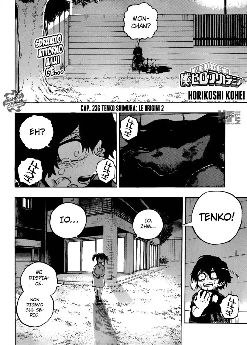 Boku no Hero Academia Capitolo 236 page 3