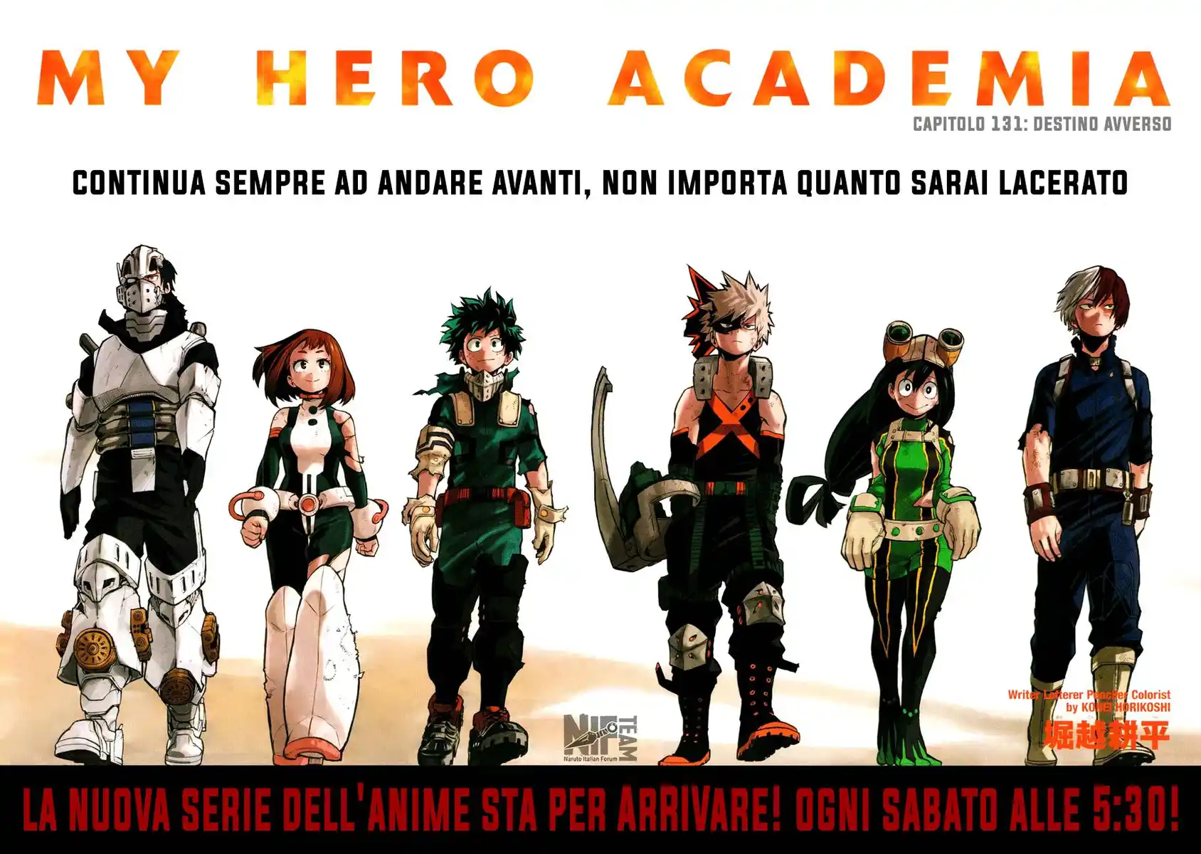 Boku no Hero Academia Capitolo 131 page 3