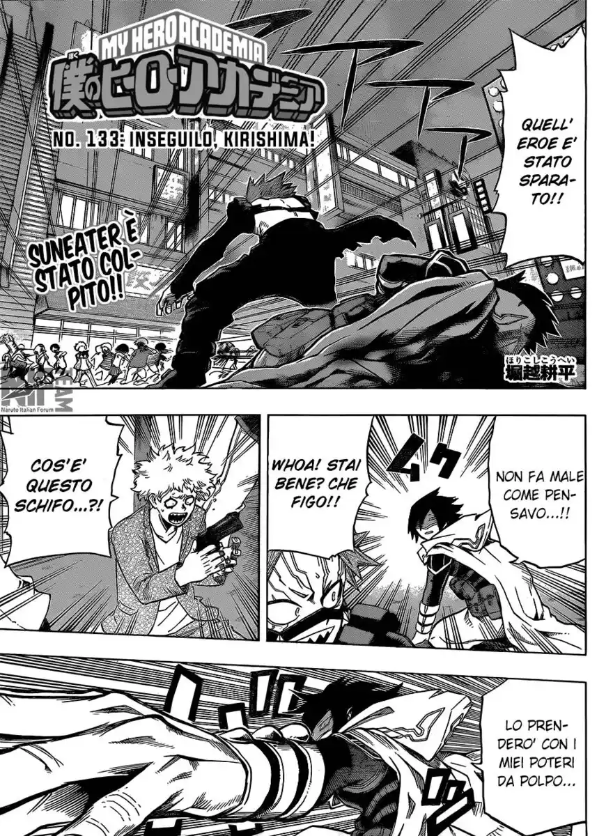 Boku no Hero Academia Capitolo 133 page 2