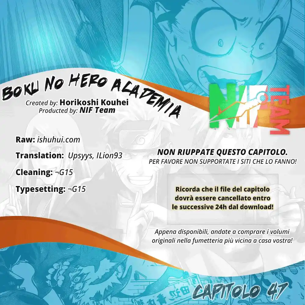 Boku no Hero Academia Capitolo 47 page 1