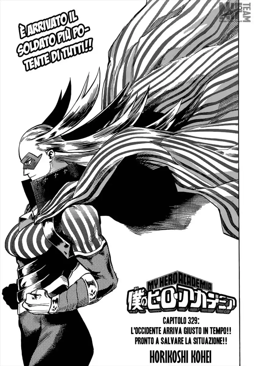 Boku no Hero Academia Capitolo 329 page 1