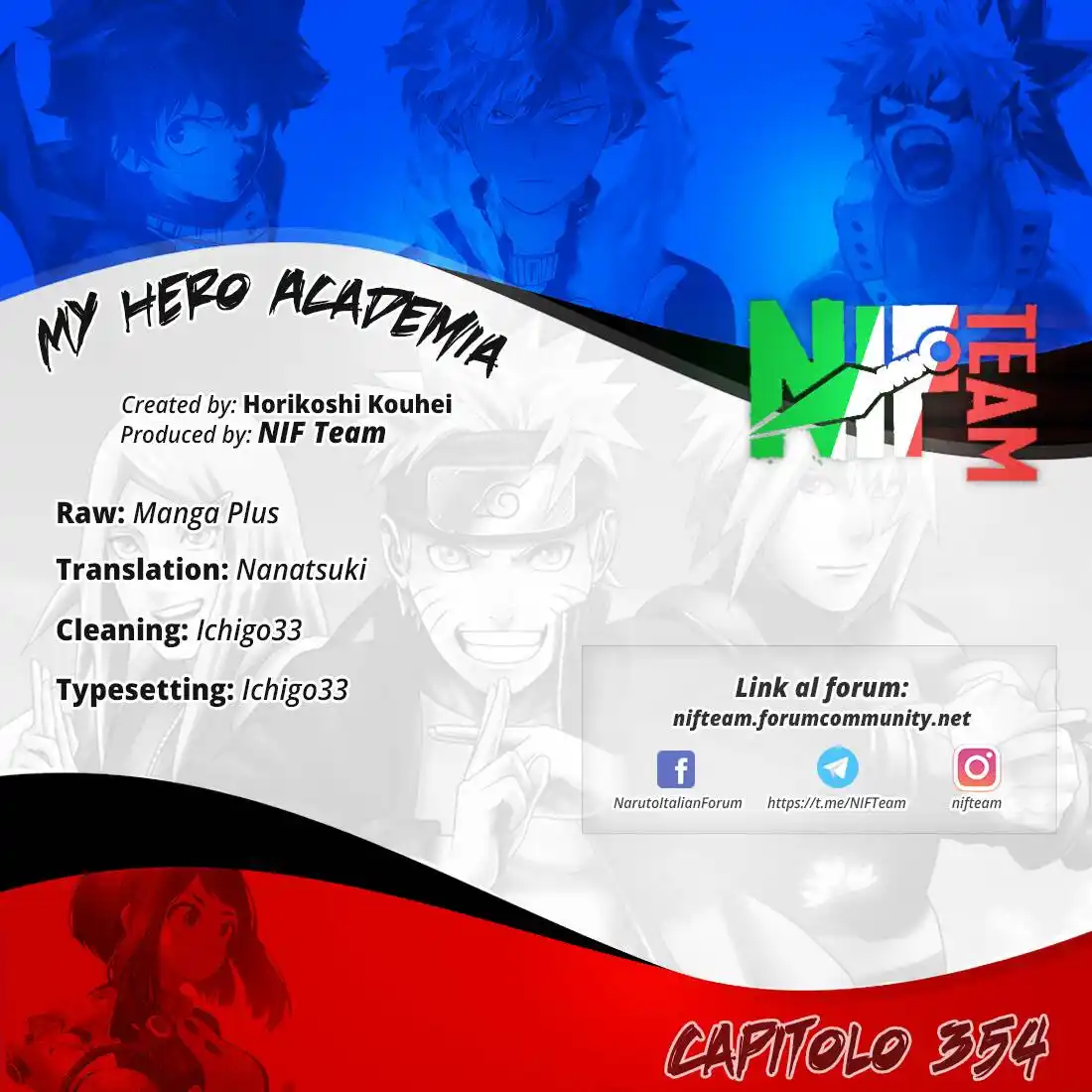 Boku no Hero Academia Capitolo 354 page 2